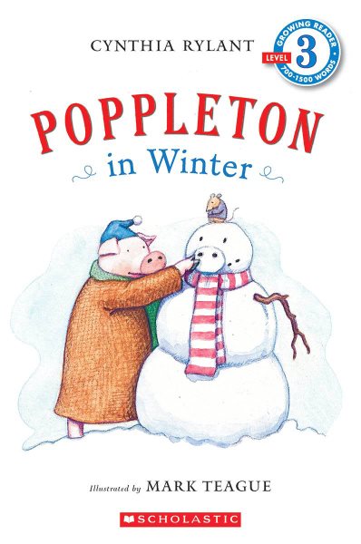 Scholastic Reader Level 3: Poppleton In Winter cover
