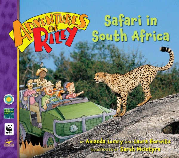 Adventures of Riley #1: Safari in South Africa cover