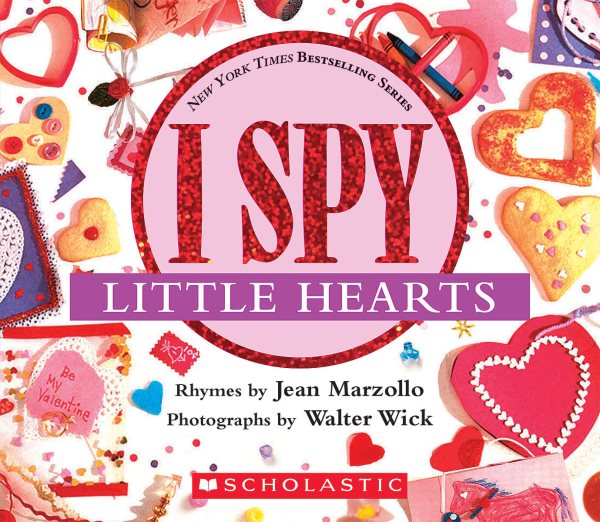 I Spy Little Hearts (with foil): A Book of Picture Riddles cover