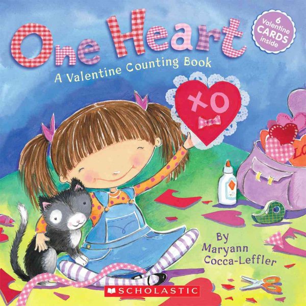One Heart: A Valentine Counting Book (Valentine Counting Books) cover