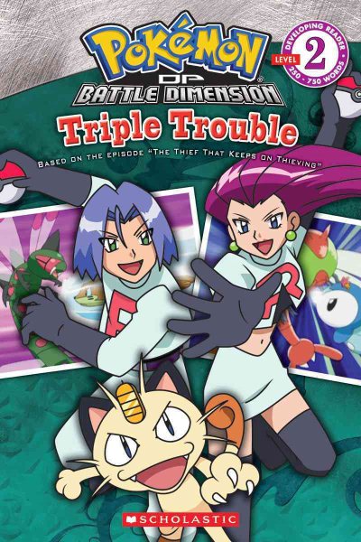 Pokemon: Triple Trouble (Developing Reader, Level 2) cover