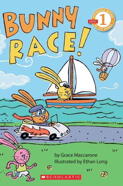 Bunny Race! (Scholastic Reader Level 1) cover