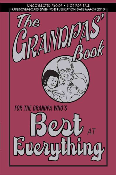 The Grandpas' Book: For the Grandpa Who's Best at Everything: For the Grandpa Who's Best at Everything cover