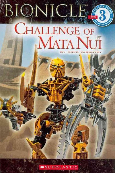 Challenge of Mata Nui (Bionicle, Scholastic Reader Level 3) cover