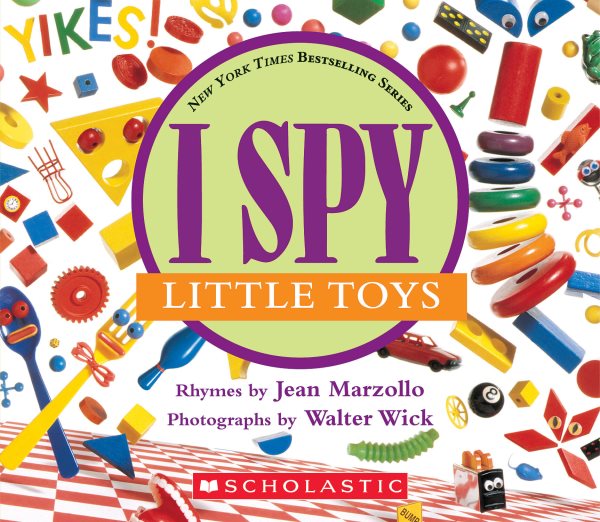 I Spy Little Toys: A Book of Picture Riddles cover