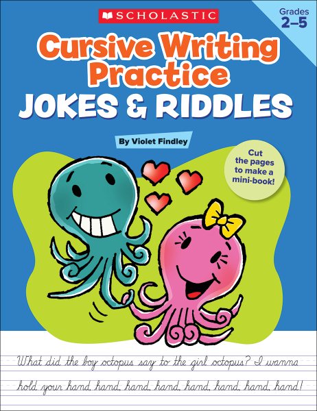 Cursive Writing Practice: Jokes & Riddles cover