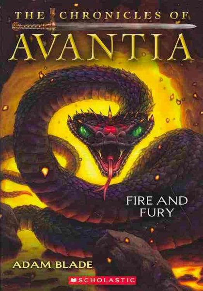 The Chronicles of Avantia #4: Fire and Fury cover