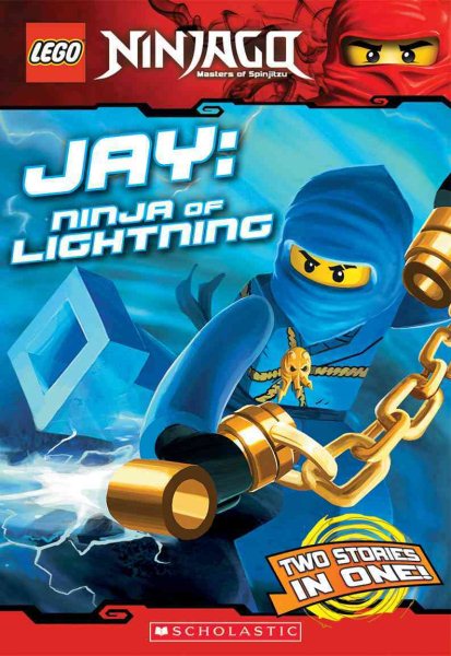 Jay, Ninja of Lightning (LEGO Ninjago: Chapter Book) cover