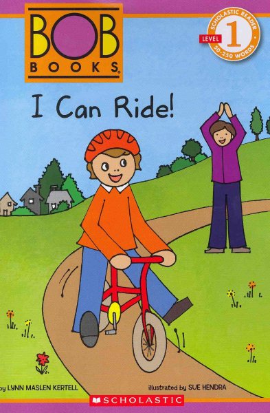 Scholastic Reader Level 1: BOB Books: I Can Ride! cover