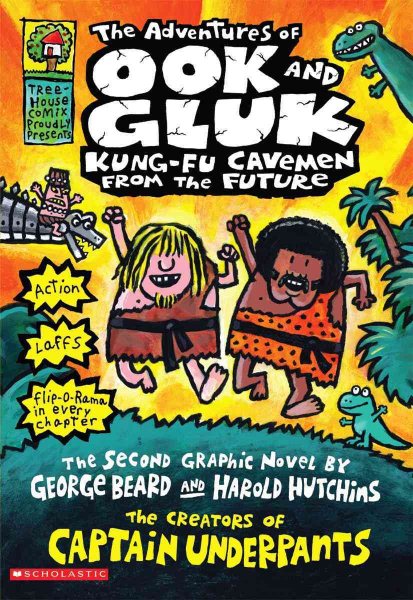 The Adventures of Ook and Gluk: Kung Fu Cavemen from the Future cover