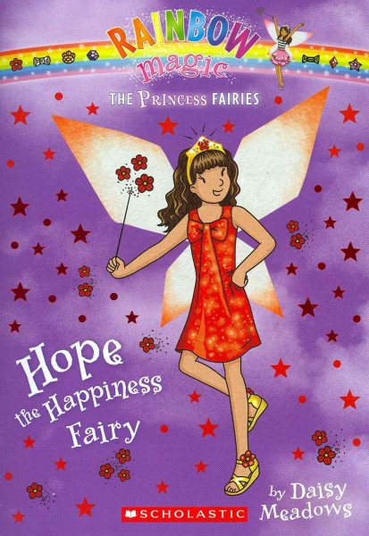 Princess Fairies #1: Hope the Happiness Fairy: A Rainbow Magic Book cover