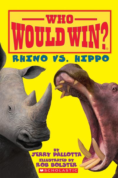Rhino vs. Hippo (Who Would Win?) cover