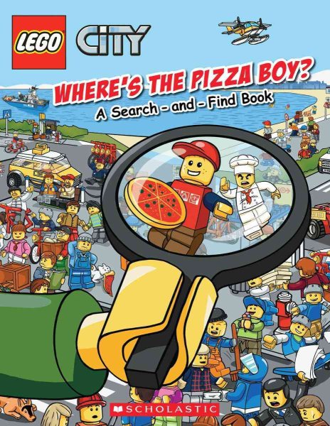 LEGO City: Where's the Pizza Boy? cover