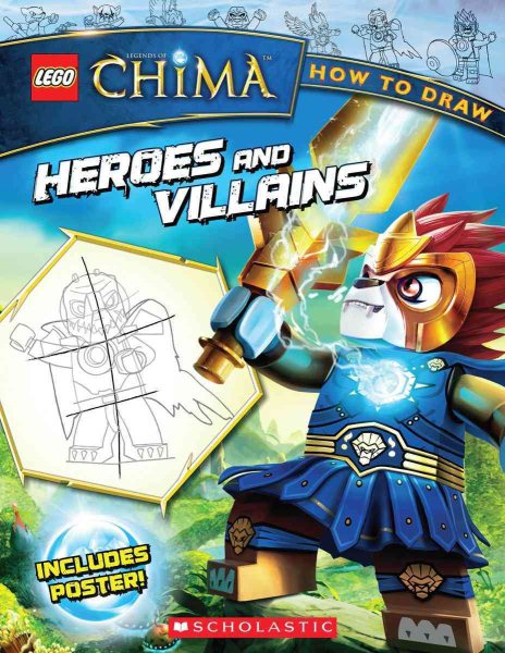 LEGO Legends of Chima: How to Draw: Heroes and Villains cover