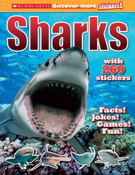 Scholastic Discover More Stickers: Sharks cover