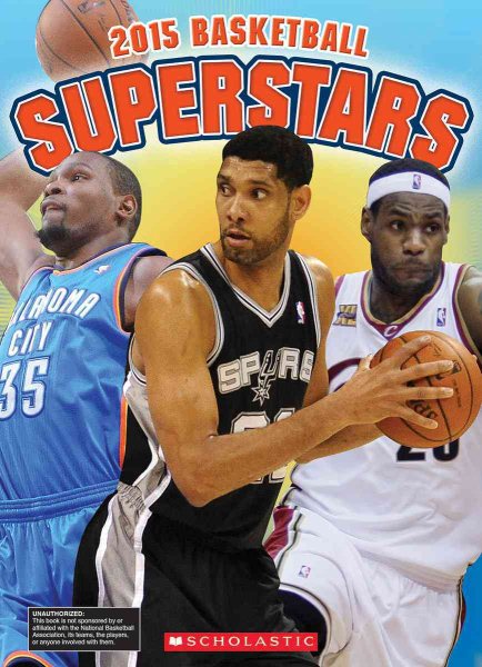 Basketball Superstars 2015 (NBA Readers) cover
