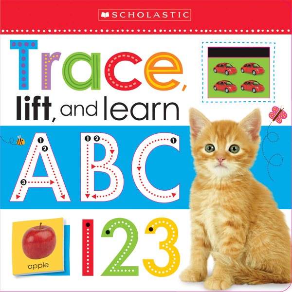Trace, Lift, and Learn: ABC 123 (Scholastic Early Learners) cover