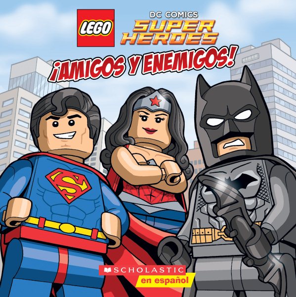 LEGO DC Super Heroes: ¡Amigos Y Enemigos! (Lego Dc Comics Super Heroes) (Spanish Edition) cover