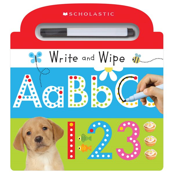 Write and Wipe ABC 123: Scholastic Early Learners (Write and Wipe) cover