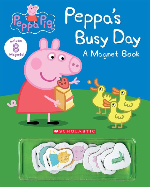 Peppa's Busy Day Magnet Book (Peppa Pig) cover