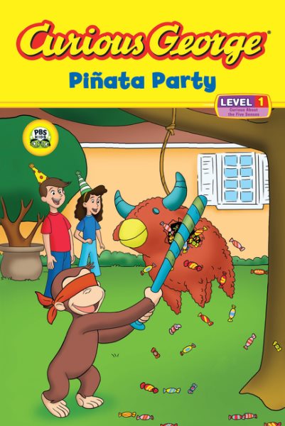 Curious George Pinata Party (CGTV Reader) cover