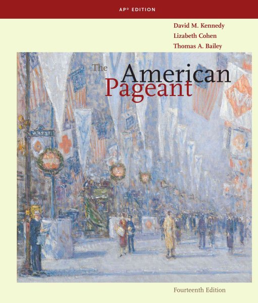 The American Pageant: A History of the American People cover