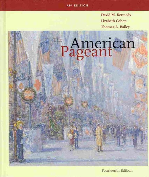 The American Pageant: A History of the American People, AP Edition cover