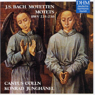 Bach Motets cover
