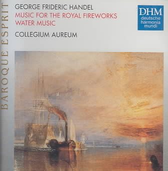 Händel: Feuerwerksmusik, Wassermusik cover