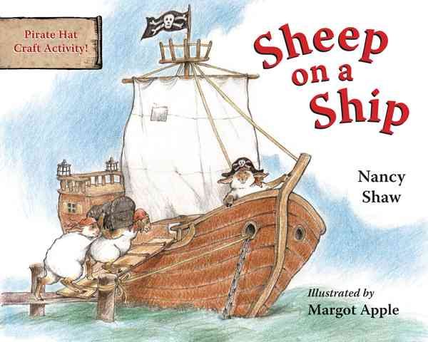 Sheep on a Ship board book (Sheep in a Jeep) cover