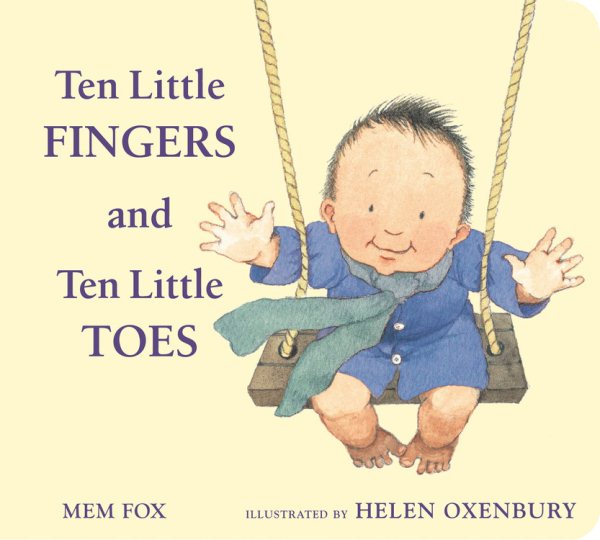 Ten Little Fingers and Ten Little Toes padded board book cover