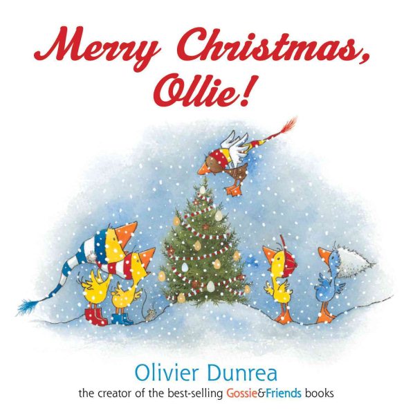 Merry Christmas, Ollie board book (Gossie & Friends) cover
