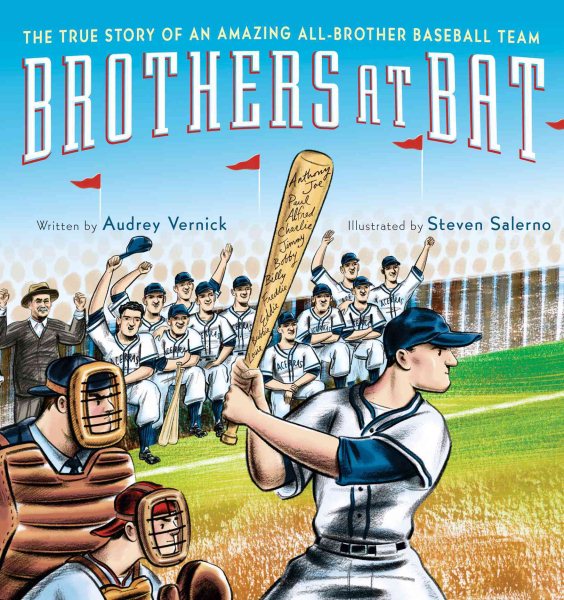Brothers at Bat: The True Story of an Amazing All-Brother Baseball Team cover