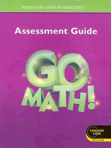 Go Math!: Assessment Guide Grade 3 cover