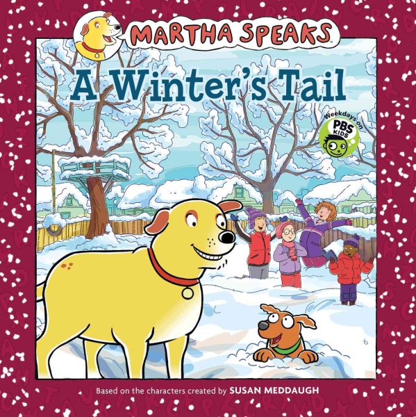 A Winter's Tail (Martha Speaks) cover
