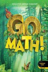 GO Math!: Student Edition & Practice Book Bundle Grade 1 2012 cover