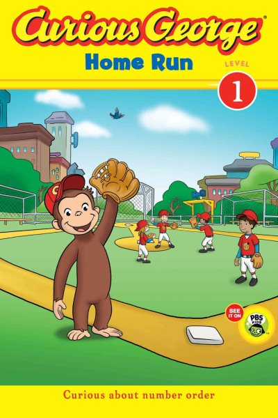 Curious George Home Run (CGTV Early Reader) (Green Light Readers Level 1)