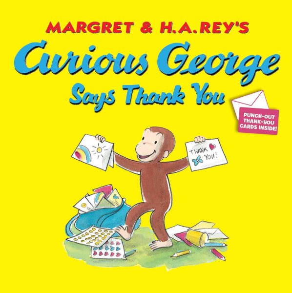 Curious George Says Thank You cover