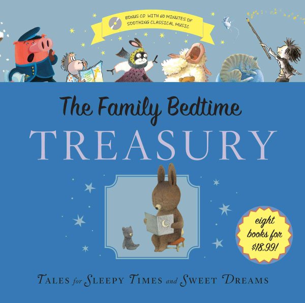 The Family Bedtime Treasury with CD: Tales for Sleepy Times and Sweet Dreams cover