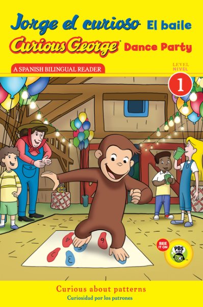 Jorge el curioso El baile/Curious George Dance Party (CGTV Reader) (Spanish and English Edition) cover