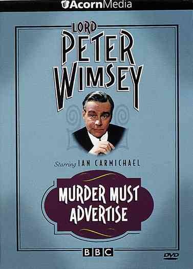 Lord Peter Wimsey - Murder Must Advertise cover