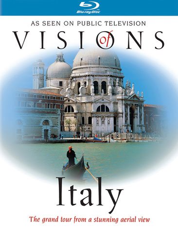 VISIONS OF ITALY (BLU-RAY) cover