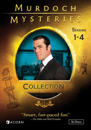 MURDOCH MYSTERIES COLLECTION: SEASONS 1-4 cover