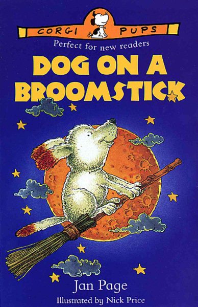 Dog on a Broomstick (Corgi Pups)