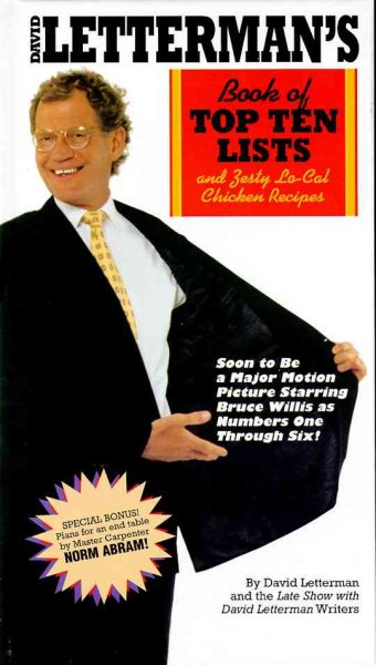David Letterman's Book of Top Ten Lists cover