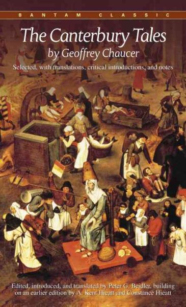 The Canterbury Tales (Bantam Classics) cover