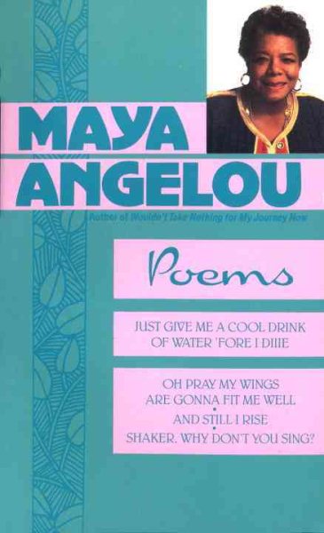 Maya Angelou: Poems cover