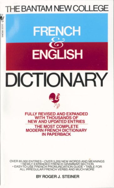 The Bantam New College French & English Dictionary (Bantam New College Dictionary Series) cover