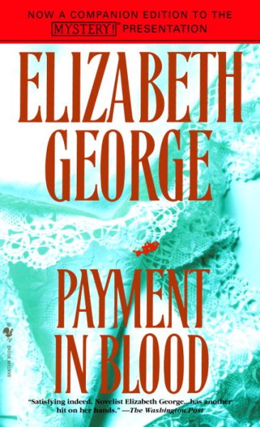 Payment in Blood (Inspector Lynley Mystery, Book 2) cover