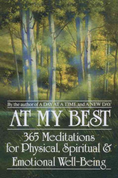 At My Best: 365 Meditations For The Physical, Spiritual, And Emotional Well-Being cover